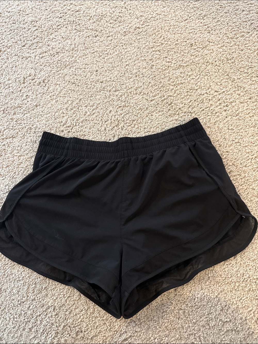 Athleta Black Women's Athletic Running Shorts